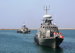 Корабли Исламской Республики Иран в составе ракетных катеров «Пейкан» и «Джоушан»