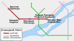 Схема метро Красноярска (фото: commons.wikimedia.org/User:xyboi)
