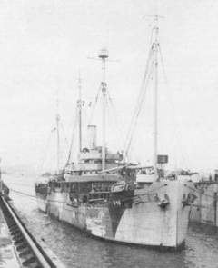 Американское судно-ловушка Anacapa, Вторая мировая война (фото: wikipedia/Uploaded by Zkip)
