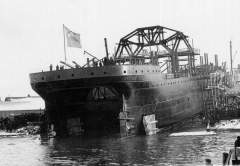Спуск на воду спасательного судна Волхов 1913 год
(фото: )