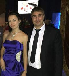Руслан Никитин с супругой