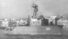 БТЩ проекта 257ДМ
(Фото заимствовано из исторического очерка «ЦМКБ «Алмаз» флоту Отечества»)
