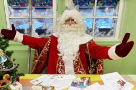 Дед Мороз ждет гостей в Кремле в Измайлово