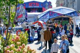 Фестивальная площадка «Москва - Донбасс» стала одной из центральных в рамках празднования Дня города в столице