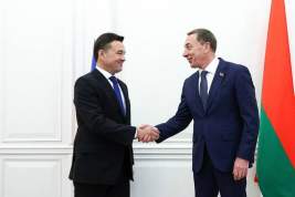 Губернатор Воробьев и первый зампремьера правительства Беларуси Снопков договорились о расширении сотрудничества
