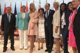 Иванка Трамп подменила своего отца на одной из встреч в рамках G20
