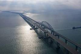 Крымский мост защитили от новых попыток терактов со стороны Киева с помощью заграждений