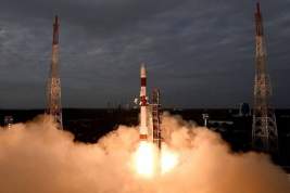 Посадочный модуль индийской лунной станции «Чандраян-3» успешно совершил посадку на поверхность Луны