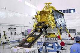 «Роскосмос» поздравил коллег из Индии с успешной посадкой на Луну станции «Чандраян-3»