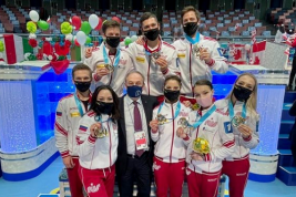 Российские фигуристы впервые в истории выиграли командный чемпионат мира