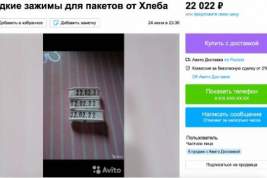 Россиянин продал зажим для пакета с датой «22.02.22» за 5 тысяч рублей