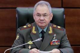 Сергей Шойгу заявил о практически полном исчерпании военных ресурсов Украины