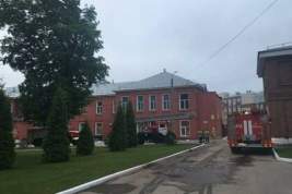 Три человека стали жертвами пожара в областной больнице в Рязани