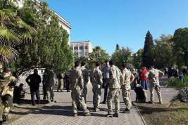 В Абхазии проходят акции протеста и блокируются дороги