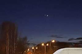 В небе над Выборгом в ночь на 2 марта объявили сигнал «Режим» из-за неопознанного летающего объекта