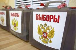 В Саратовской области пожаловались на телевизор на избирательном участке