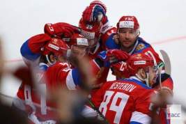 В Сеуле российских хоккеистов встретили гимном России и «Катюшей»