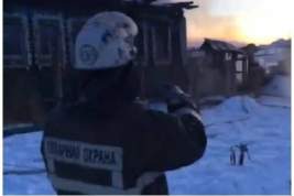 В Свердловской области сгорел дом Ельцина