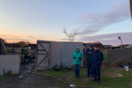 В Томской области в результате пожара в частном доме погибли три человека