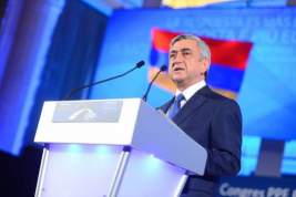 Экс-президент Армении Саргсян заявил об упущенной возможности признать Карабах