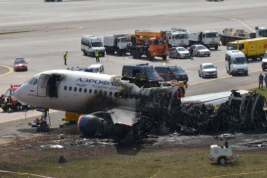 Завершилось расследование крушения сгоревшего в Шереметьево SSJ100 «Аэрофлота»