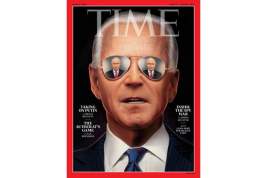 Журнал Time поместил на обложку Байдена с Путиным «в глазах»