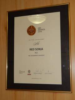 1 Тонна-Диплом- Бронзовая медаль чешского фестиваля в Таборе за сорт Рыжая Соня