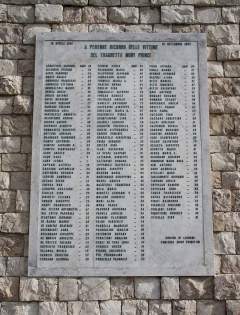 Мемориальная доска в Ливорно
(фото: Wikimedia Commons/ Piergiuliano Chesi)