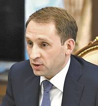 Министр природных ресурсов и экологии Александр Козлов