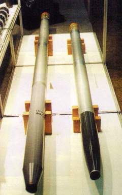 Макет 122 мм ракеты для Града (фото: Wikimedia Commons/	Tomasz Szulc)
