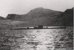 Подводная лодка U-537_в заливе Мартина на Лабрадоре (фото: Wikimedia Commons/Bundesarchiv)