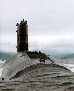 Однотипная лодка HMS Spartan
(фото: Wikimedia Commons/FOSNNI PHOTOGRAPHIC SECTION)