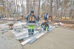 Летом 2018 года завершится реконструкция парка «Пехорка»
в Балашихе