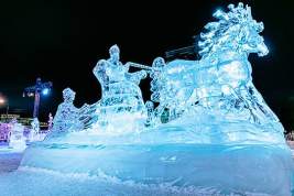 Активные граждане выбрали лучшие скульптуры фестиваля «Снег и лед в Москве»
