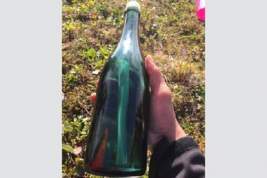 Американец выловил бутылку с посланием из СССР 50-летней давности