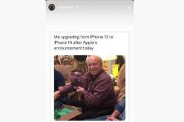 Дочь Стива Джобса высмеяла внешний вид нового iPhone 14