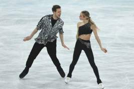 Фигуристы Виктория Синицина и Никита Кацалапов стали вторыми в ритм-танце на Олимпиаде в Пекине