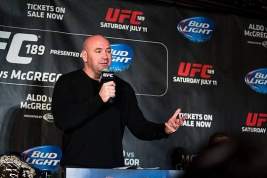 Глава UFC Дэйна Уайт прокомментировал драку с женой