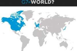 Китайский дипломат с помощью картинки показала разницу между G7 и остальным миром