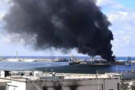 Ливийская национальная армия атаковала турецкий корабль в порту Триполи