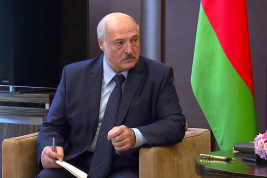Лукашенко прилетел в Санкт-Петербург на переговоры с Путиным