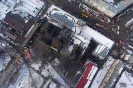 МЧС: причиной пожара в ТЦ «Зимняя вишня» мог стать поджог