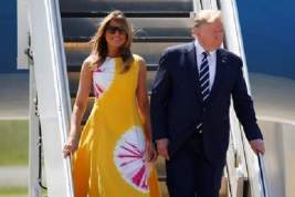 Мелания Трамп смутила пользователей странным нарядом на G7