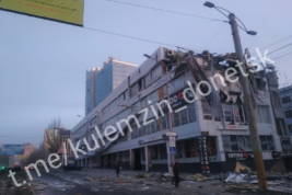 Мэр Донецка Кулемзин сообщил о самом массированном ударе по городу с 2014 года