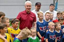 Мэр Москвы объявил об открытии нового футбольного манежа в Ново-Переделкине