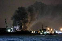 Названа причина пожара на строящемся в Санкт-Петербурге корвете для размещения «Цирконов»