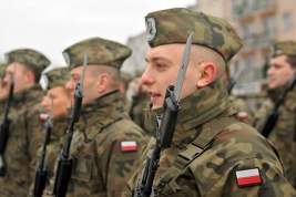 Польша привлекла армию к строительству заграждения на границе с Россией
