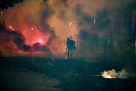 После поражения «Пари Сен-Жермен» в финале Лиги чемпионов в Париже начались массовые беспорядки