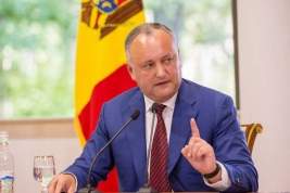 Президент Молдавии Игорь Додон пригрозил правительству страны вторым Майданом