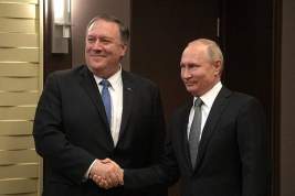 Путин и Помпео обсудили возможность встречи лидеров России и США в Осаке